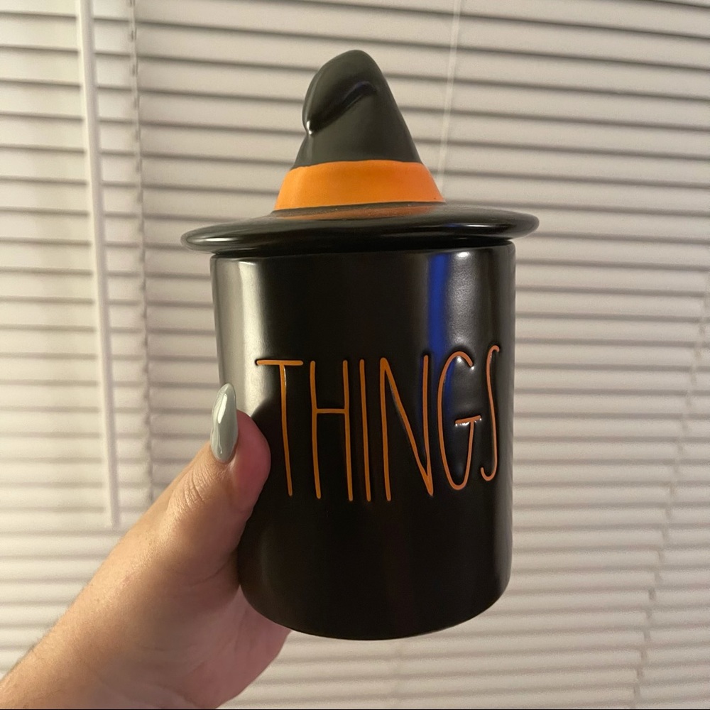 Rae Dunn Things Halloween Witch Canister